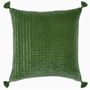 John Robshaw Velvet Moss Decorative Pillow